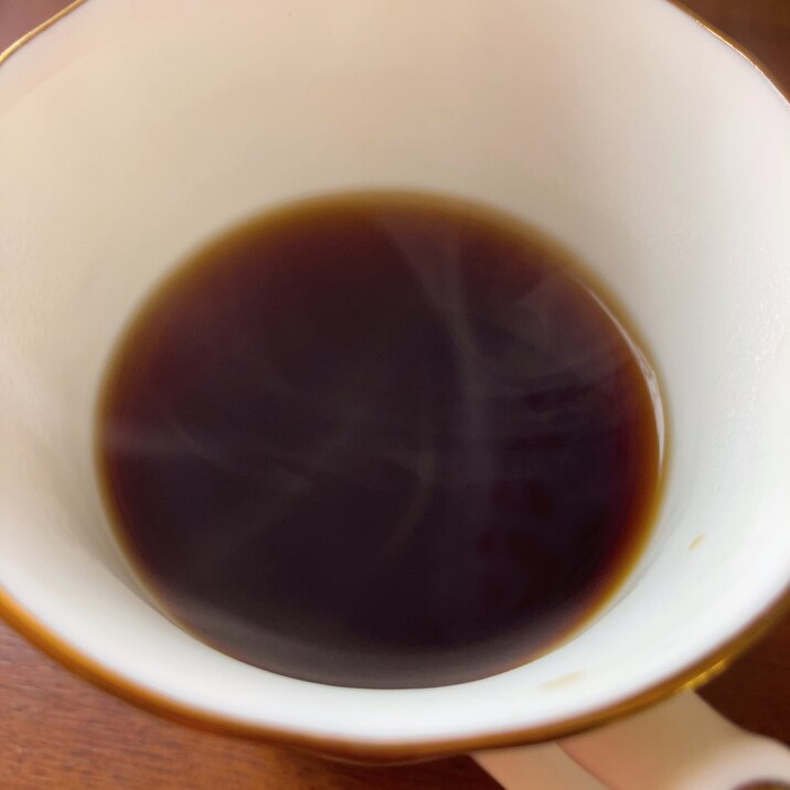 バレンタインにハチミツブラックコーヒー